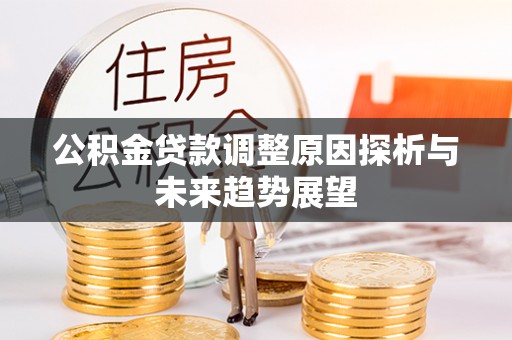 新干公积金贷款调整原因探析与未来趋势展望