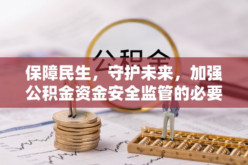 新干保障民生，守护未来，加强公积金资金安全监管的必要性与实践