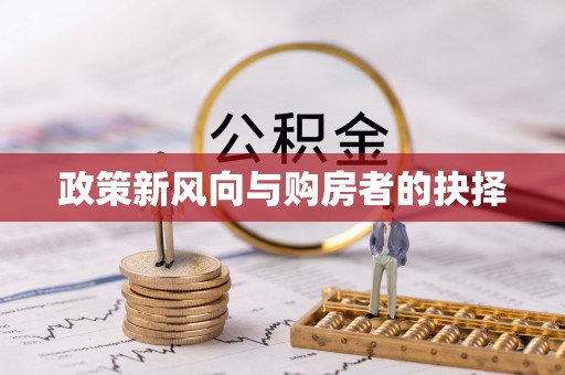 新干政策新风向与购房者的抉择