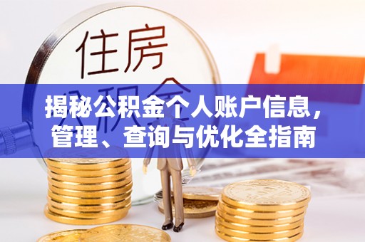 新干揭秘公积金个人账户信息，管理、查询与优化全指南