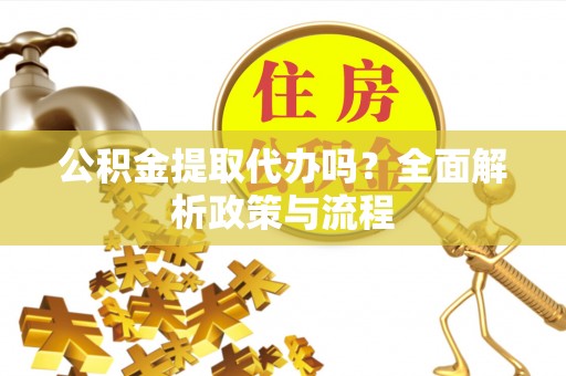 新干公积金提取代办吗？全面解析政策与流程