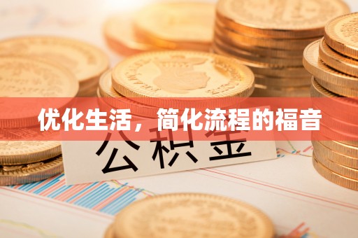 新干优化生活，简化流程的福音