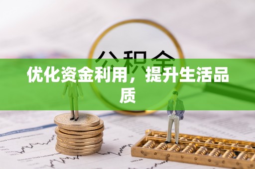 新干优化资金利用，提升生活品质