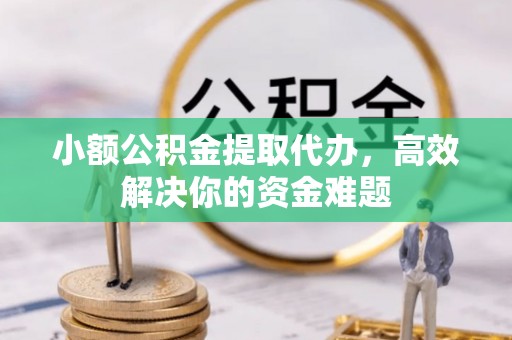 新干小额公积金提取代办，高效解决你的资金难题