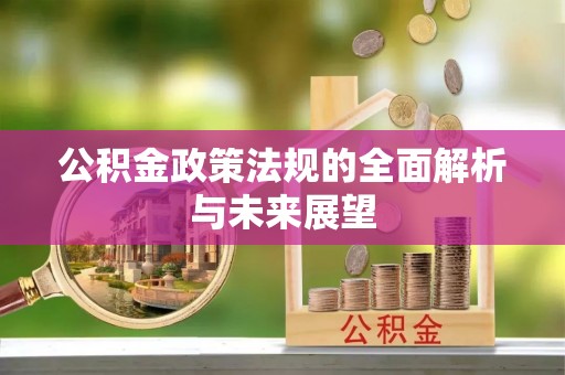 新干公积金政策法规的全面解析与未来展望