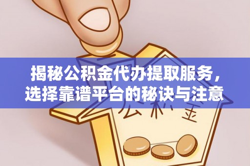 新干揭秘公积金代办提取服务，选择靠谱平台的秘诀与注意事项
