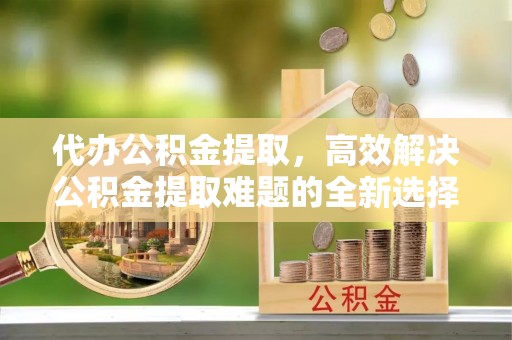新干代办公积金提取，高效解决公积金提取难题的全新选择