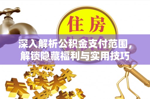 新干深入解析公积金支付范围，解锁隐藏福利与实用技巧