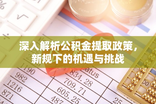 新干深入解析公积金提取政策，新规下的机遇与挑战
