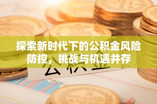 新干探索新时代下的公积金风险防控，挑战与机遇并存