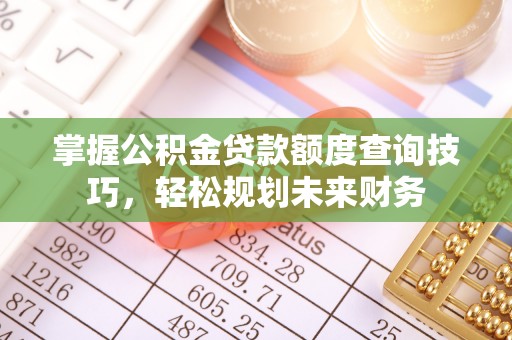 新干掌握公积金贷款额度查询技巧，轻松规划未来财务