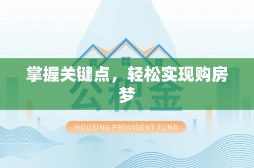 新干掌握关键点，轻松实现购房梦