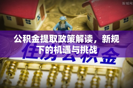 新干公积金提取政策解读，新规下的机遇与挑战