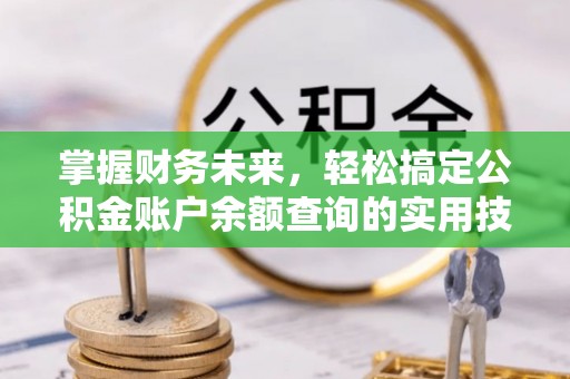 新干掌握财务未来，轻松搞定公积金账户余额查询的实用技巧
