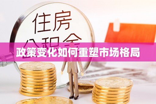 新干政策变化如何重塑市场格局