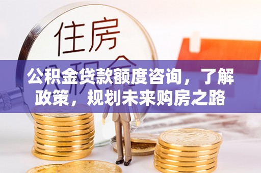 新干公积金贷款额度咨询，了解政策，规划未来购房之路