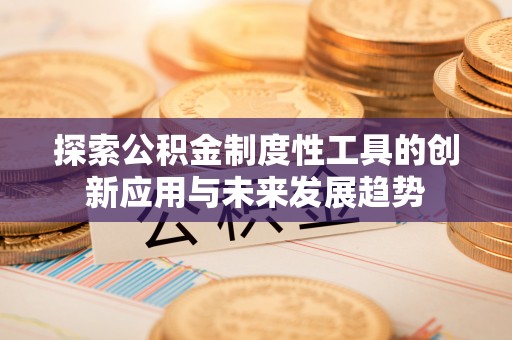 新干探索公积金制度性工具的创新应用与未来发展趋势