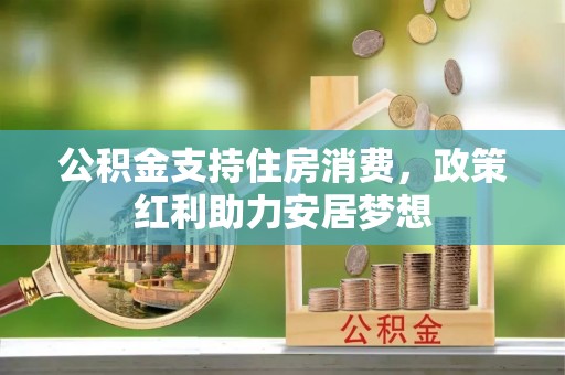 新干公积金支持住房消费，政策红利助力安居梦想