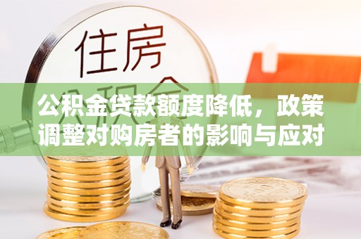 新干公积金贷款额度降低，政策调整对购房者的影响与应对策略
