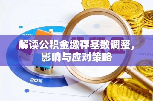 新干解读公积金缴存基数调整，影响与应对策略