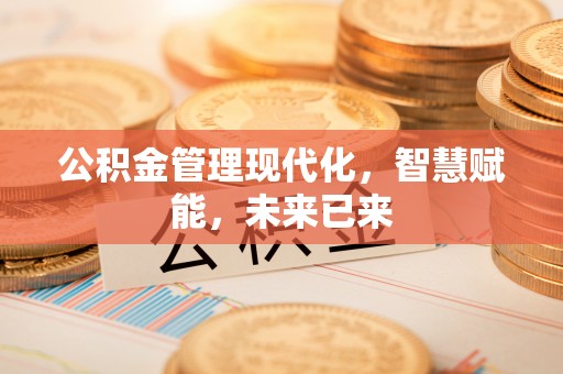 新干公积金管理现代化，智慧赋能，未来已来