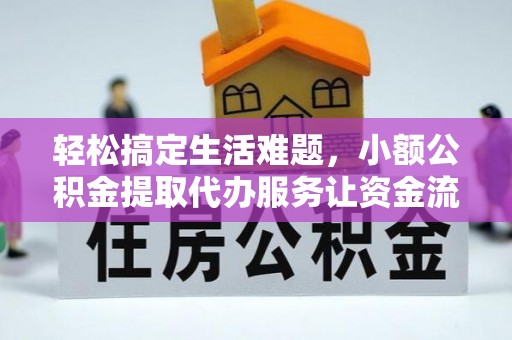 新干轻松搞定生活难题，小额公积金提取代办服务让资金流动更便捷