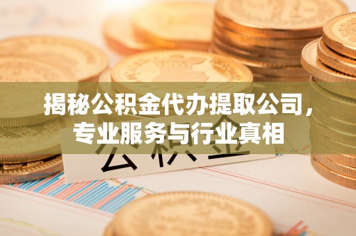 新干揭秘公积金代办提取公司，专业服务与行业真相